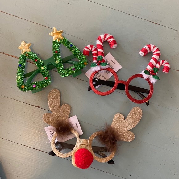 3 pair of fun holiday glasses - Picture 1 of 4